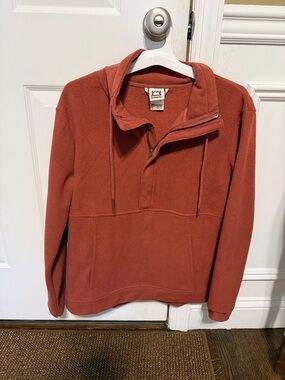 Avalanche Half-Zip Pullover Sweatshirt - Rust